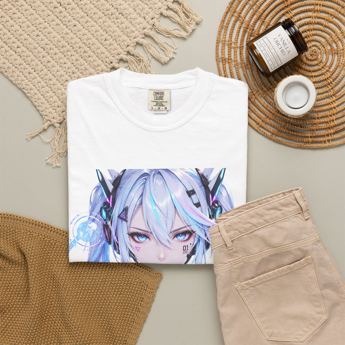 Anime Girl Graphic T-Shirt