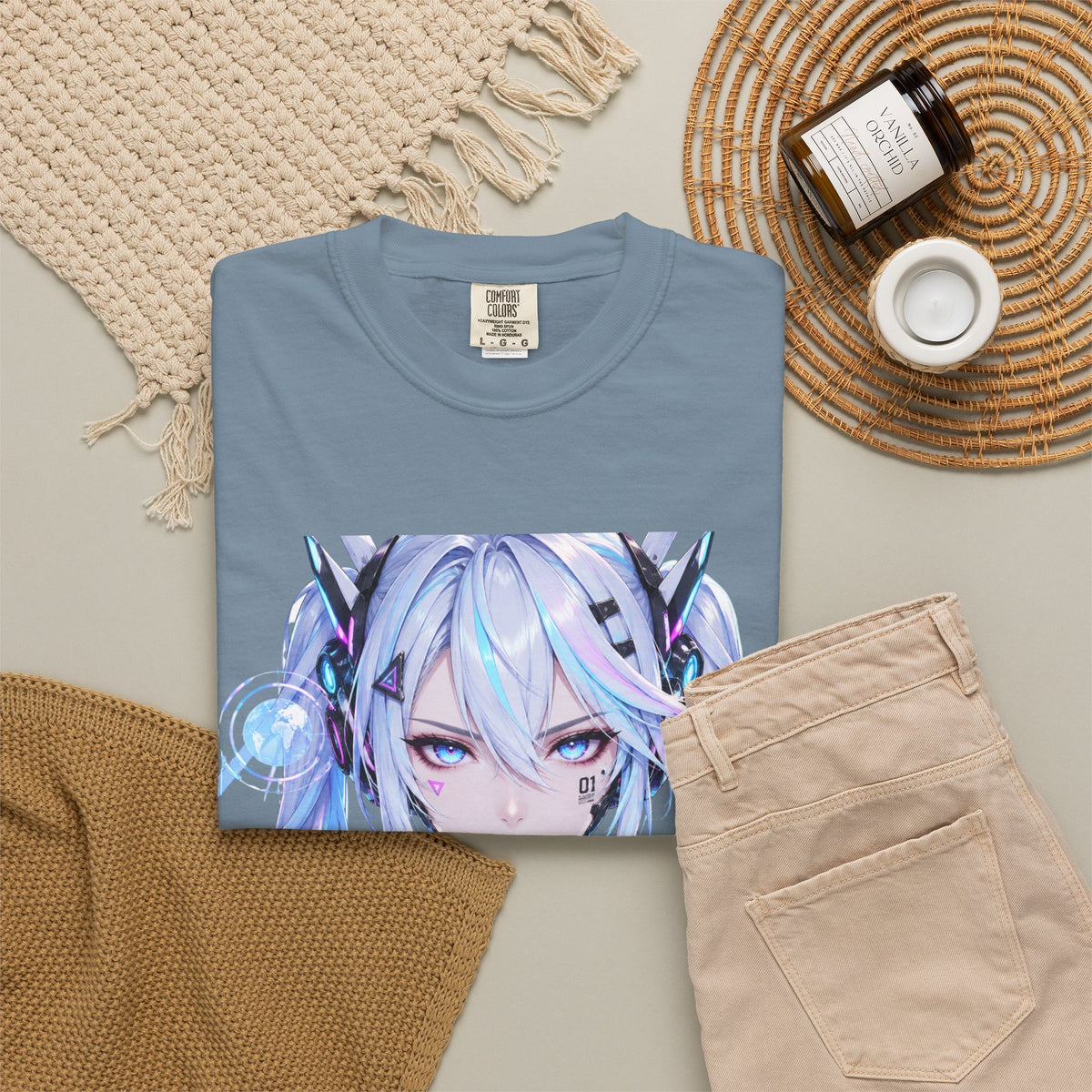 Anime Girl Graphic T-Shirt