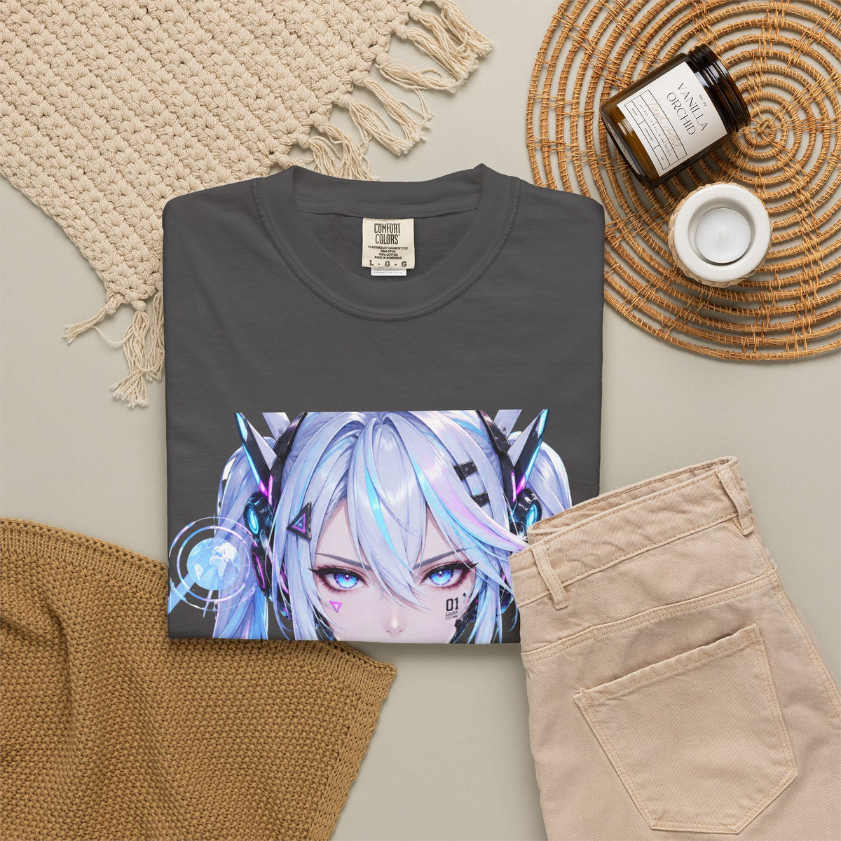 Anime Girl Graphic T-Shirt