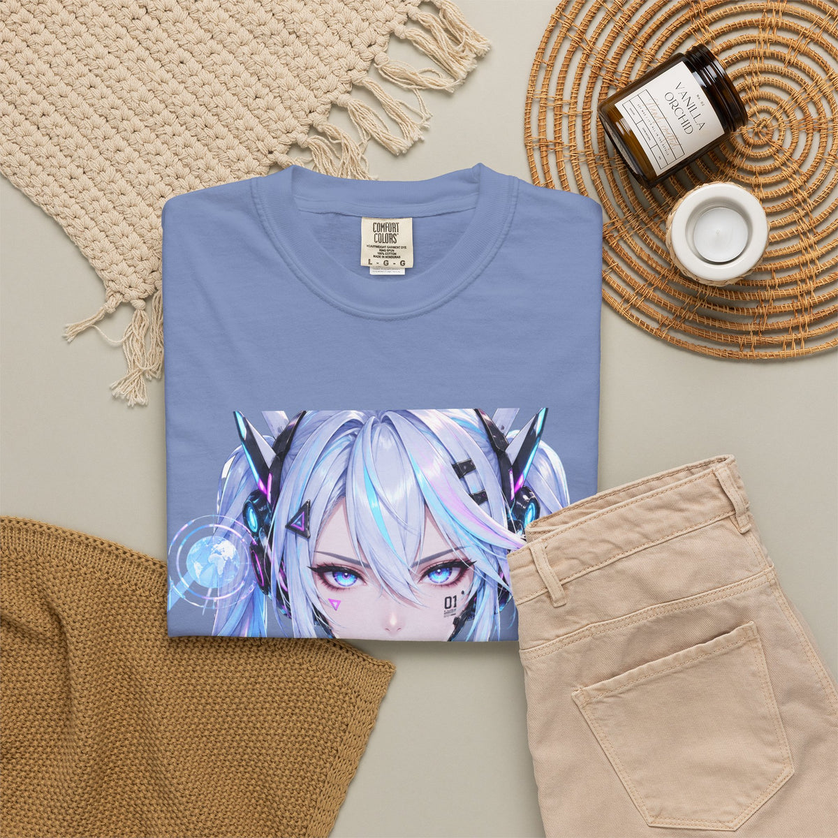 Anime Girl Graphic T-Shirt