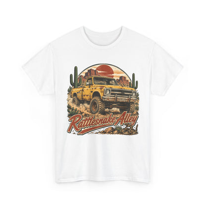 Welcome to Rattlesnake Alley Western Desert Graphic T-Shirt