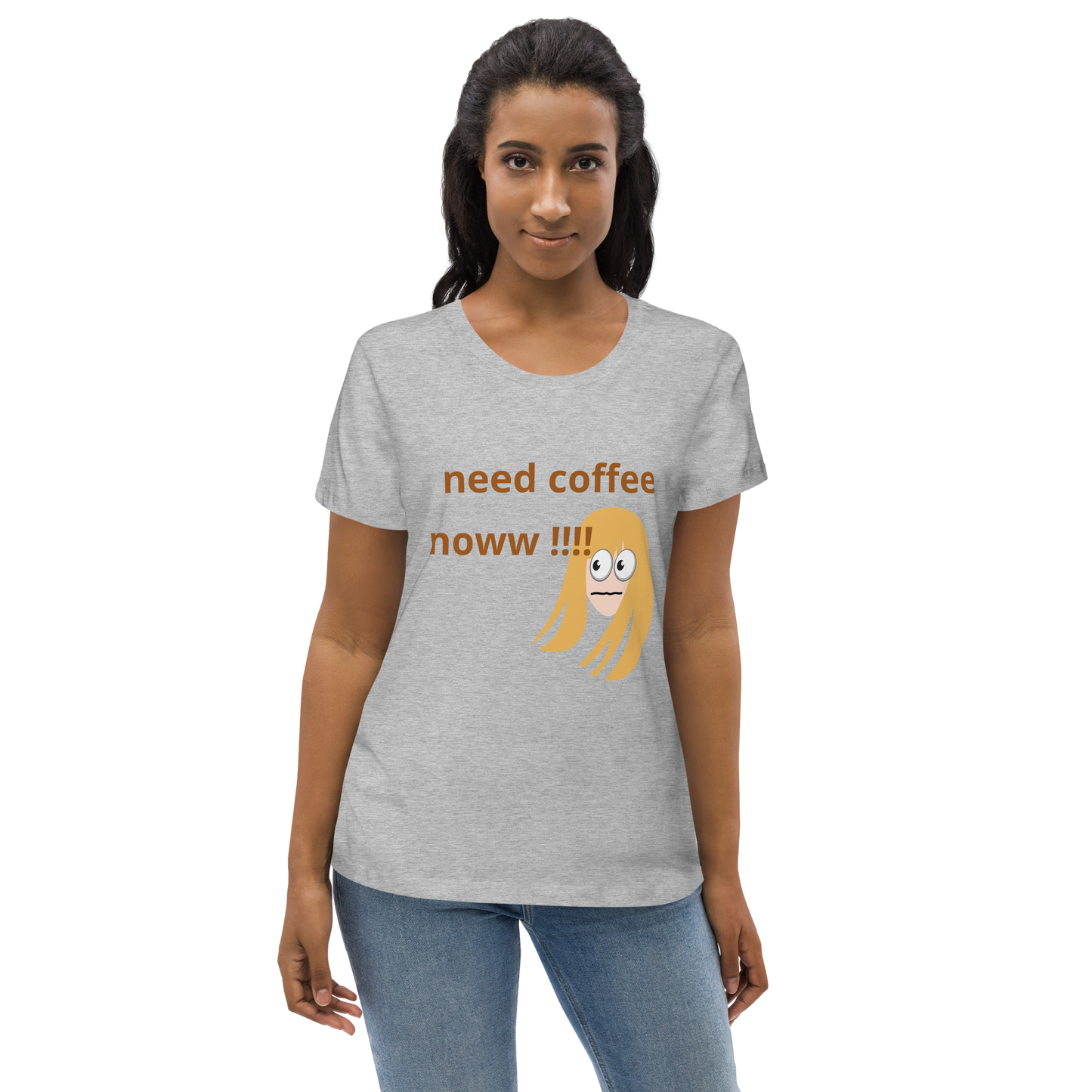 Women's fitted eco tee