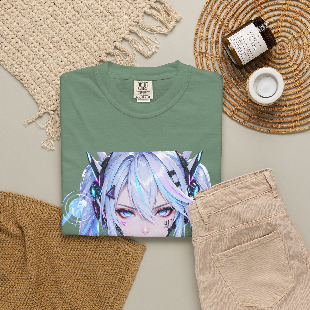 Anime Girl Graphic T-Shirt