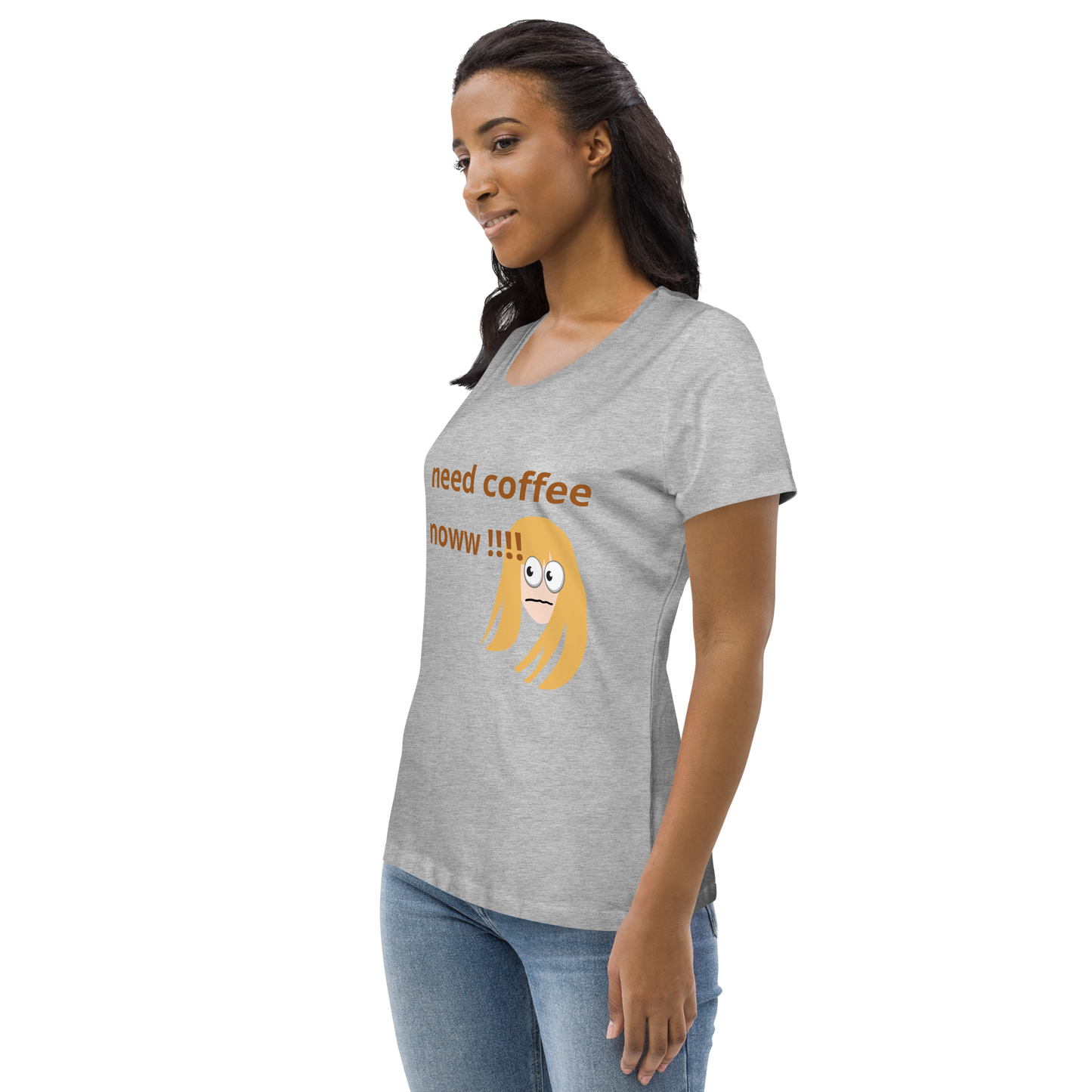 Women's fitted eco tee