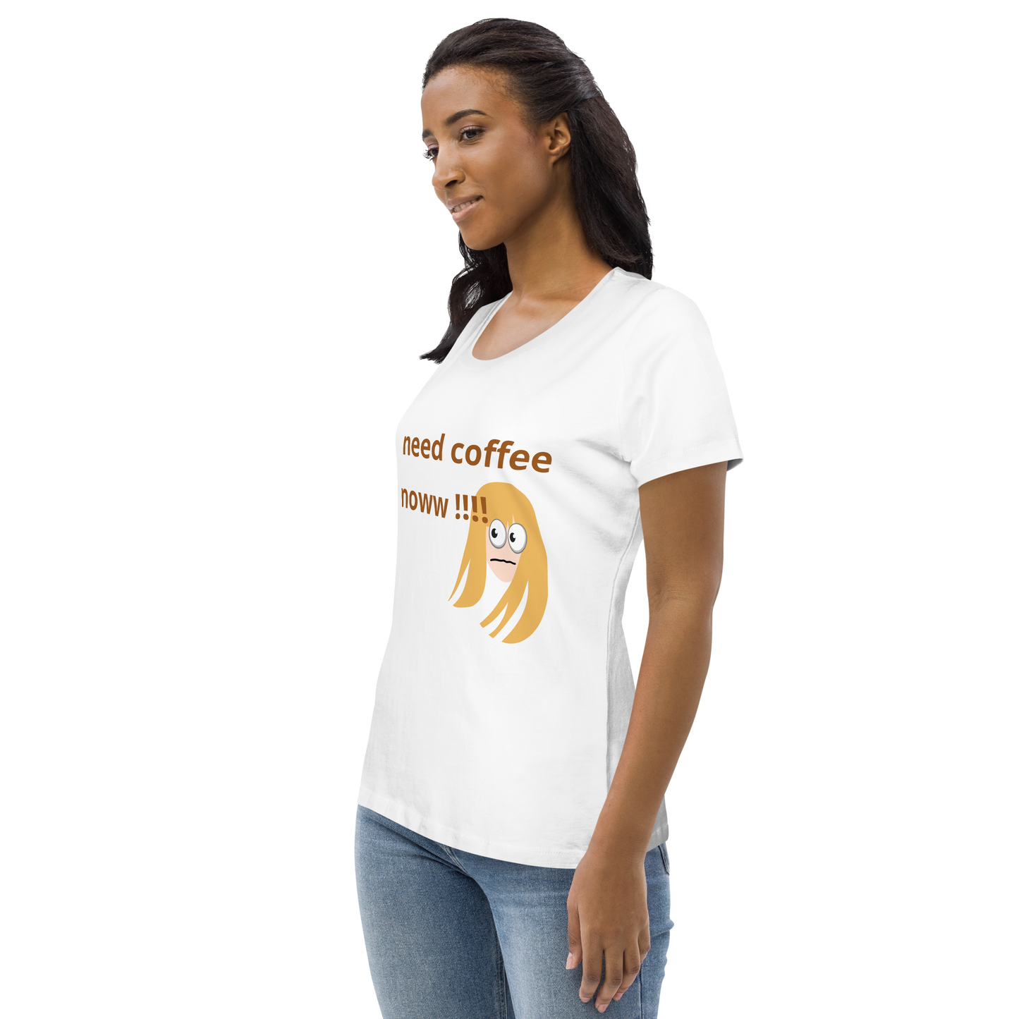 Women's fitted eco tee
