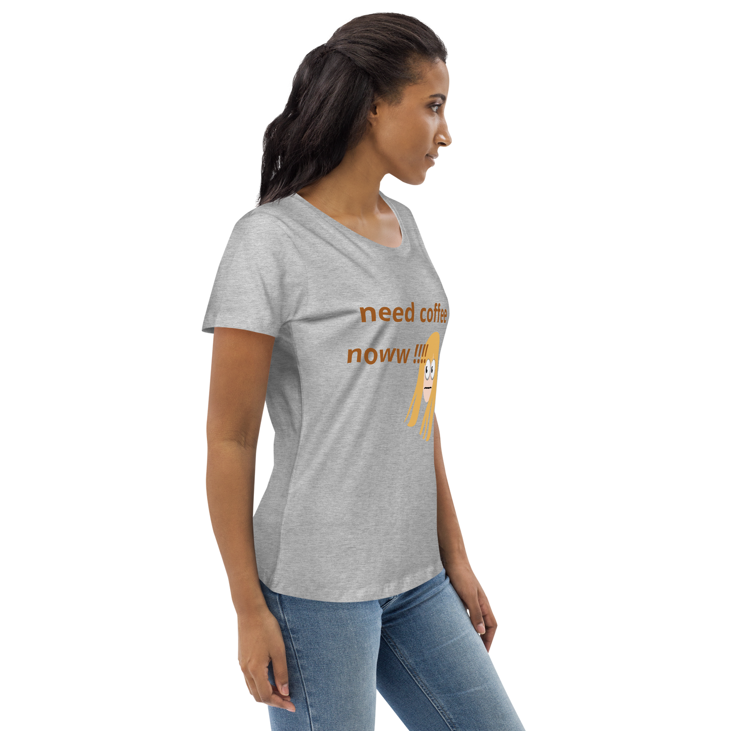 Women's fitted eco tee