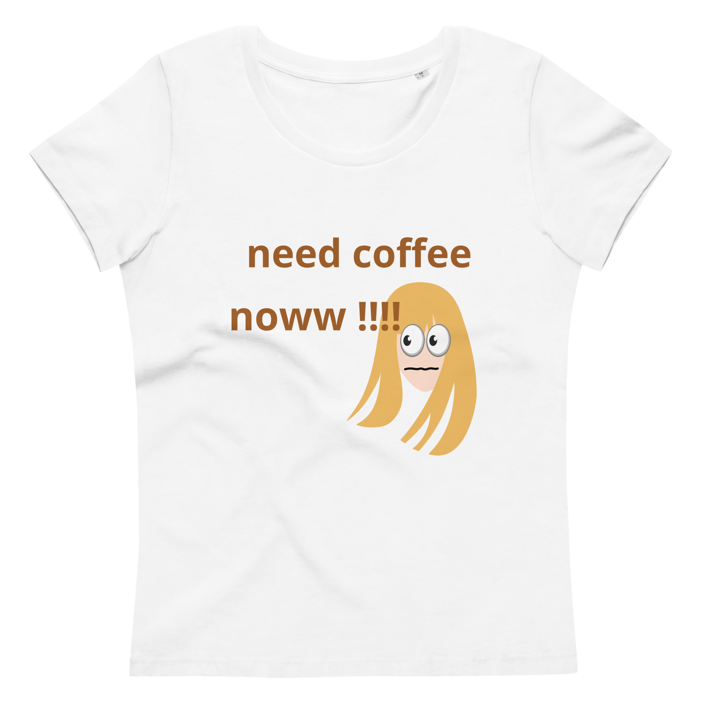 Women's fitted eco tee