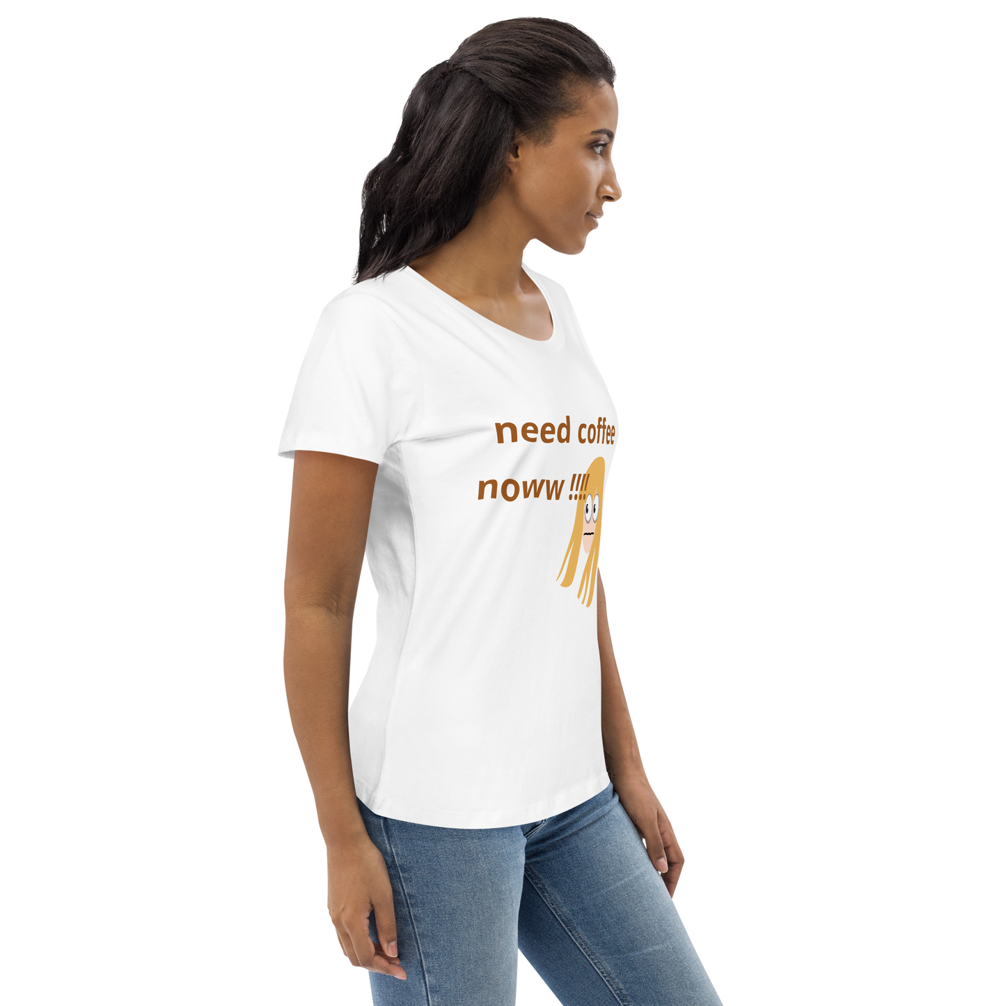 Women's fitted eco tee